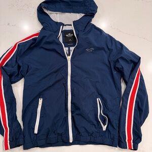 Hollister Unisex lightweight windbreaker jacket